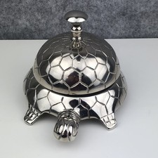 Tortoise Turtle Metal Desk Call Bell Hotel Office Restaurant Bar Reception