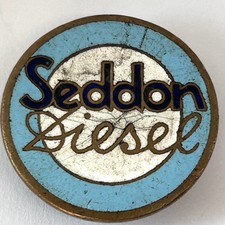 Vintage Seddon Diesel Enamel