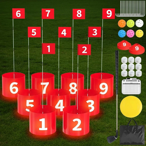 Backyard golf game hole - backyard,