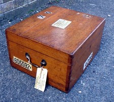 Victorian antique oak box