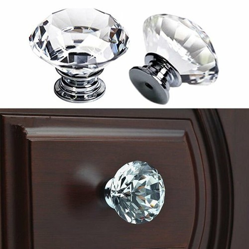 4pcs 40mm crystal diamond - crystal,