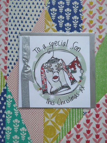 Christmas card special - card, son