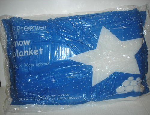 New 38cm decorative snow - new, 3m
