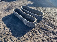 2 Rubber tracks 300x55x74 - Used - Price £500.00 + VAT @ 20%