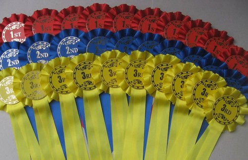 Rosettes dog show - show/horse,