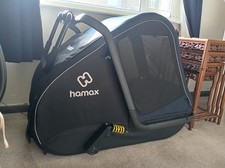 Hamax Pluto Multifunctional Dog Trailer - Large - Black / Navy - New