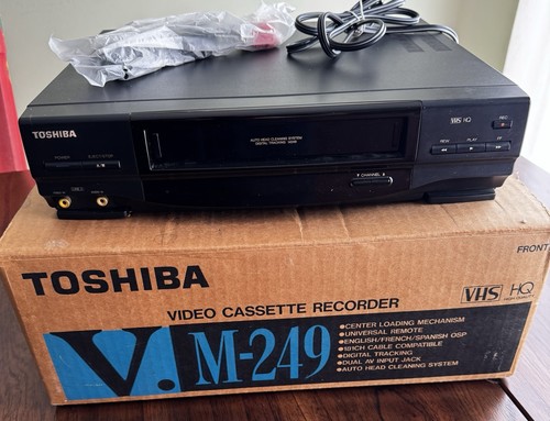 Toshiba 249 vcr video - vcr,