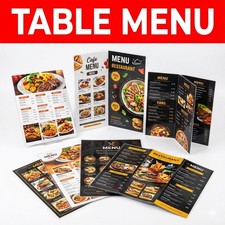 Menu | Printing | Folded Menu