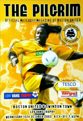 Boston united swindon - boston,