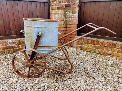 Antique vintage galvanised - antique,