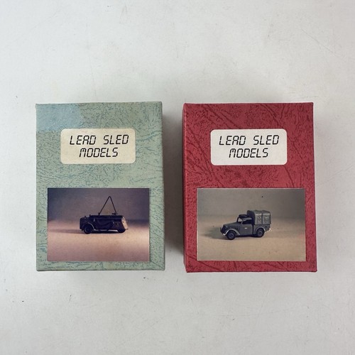 Lead sled models scale - lead,
