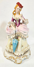 Hand Painted Lady Figurine