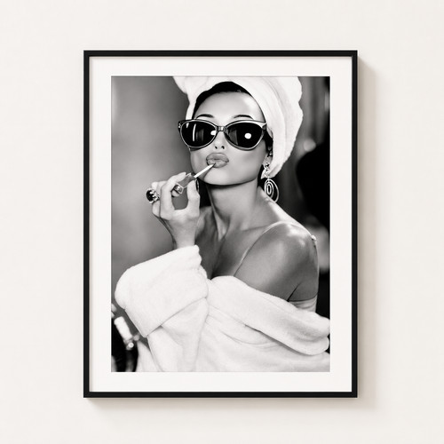 Audrey hepburn inspired wall - audrey,