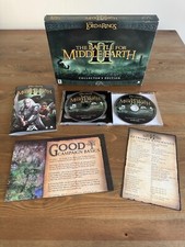 Lord of the Rings Battle for Middle Earth 2 Collector's Edition PC Near MInt!