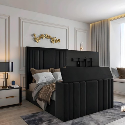 Bed frame with - frame,
