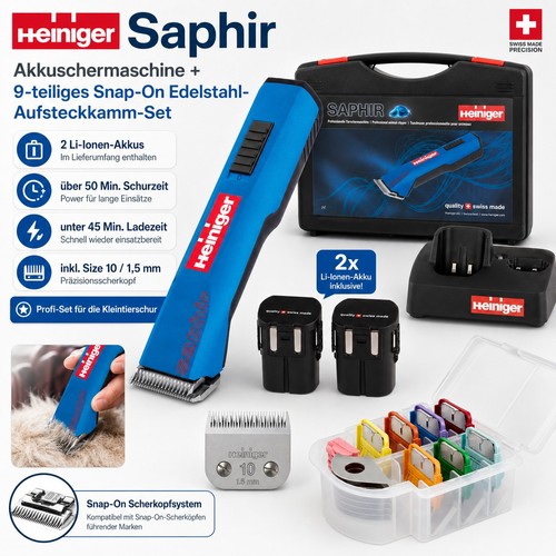 Heiniger saphir battery - heiniger, 2
