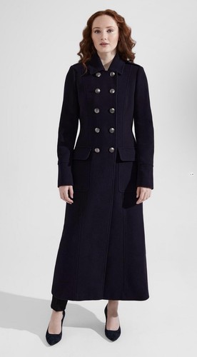 Hobbs iris wool maxi navy - hobbs,