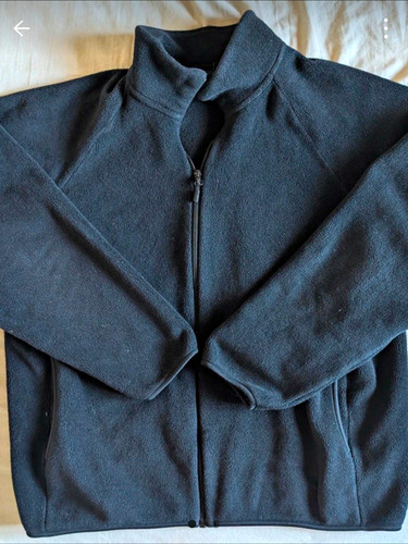 Uniqlo black fleece - uniqlo, jacket