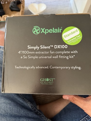 Xpelair simply silent - simply, dx100
