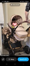 double pram baby and toddler