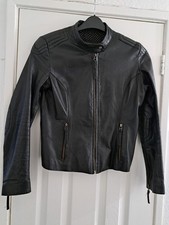 Black Leather Vintage Heeli