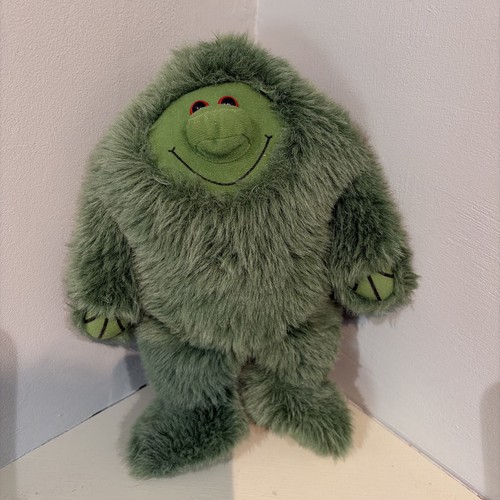 Muzzy green monster plush soft - muzzy,