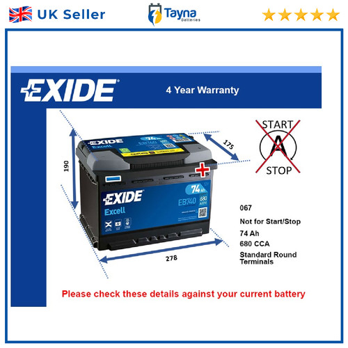 Battery fits mitsubishi space - battery,