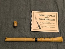 Traditional Japanese Shakuhachi Wind Instrument in Fantastic Condition