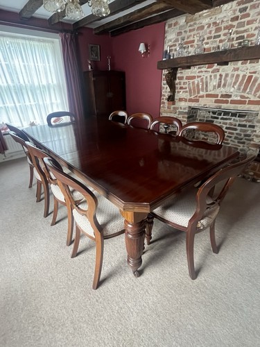 Rectangular dark wood dining - rectangular,