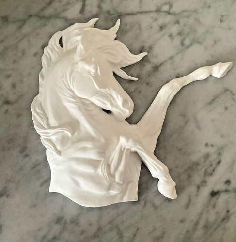 Dramatic artist resin horse - artist,