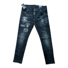 Dsquared2 Mens Skinny Black