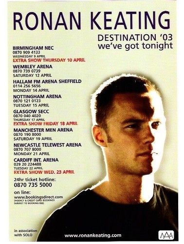Ronan keating 2003 - ronan, (boyzone)