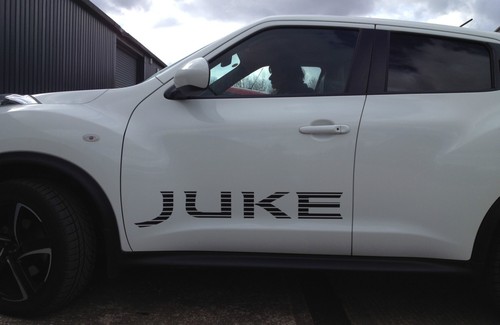 Nissan juke vinyl graphics - nissan,