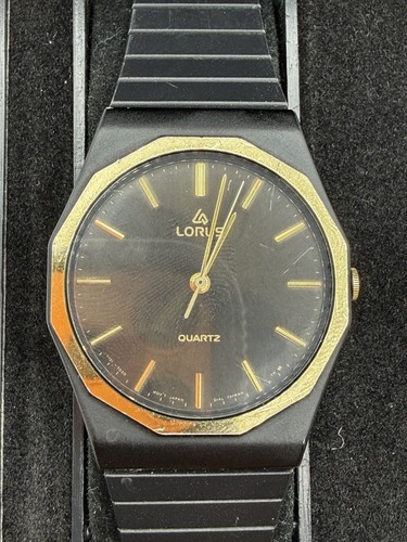 Vintage lorus men y131 7010 - lorus, men's