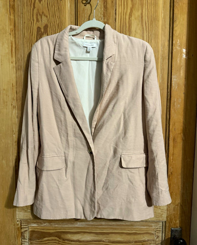 Topshop pink solid - solid, blazer