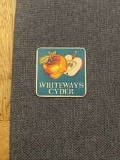 Whiteways cider beer mat - beer,