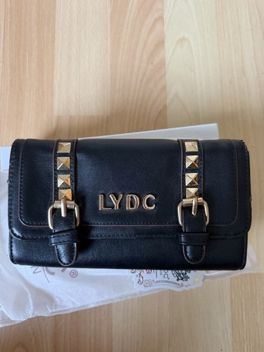 Lydc black pink gold - black, studded