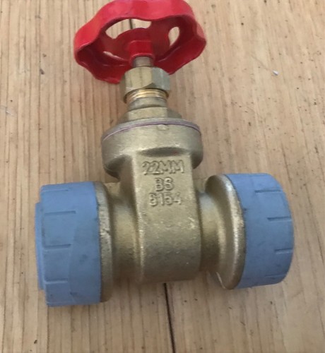 Polypipe 22mm brass - 22mm, x