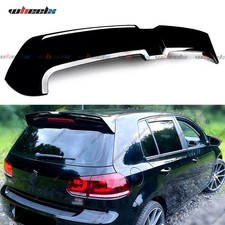 Oettinger Style Gloss Black Rear Roof Spoiler Boot Wing For Vw Golf Mk6 TSI TDI