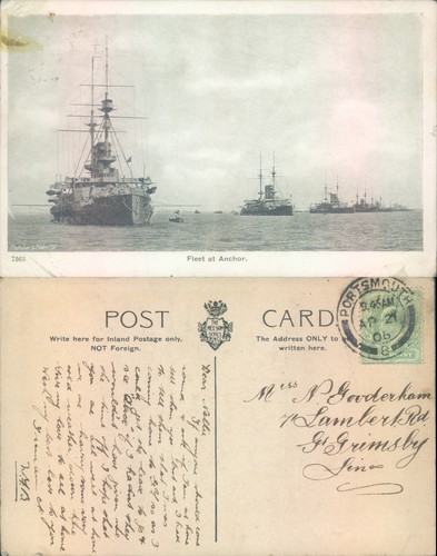 Fleet ships anchor - at,