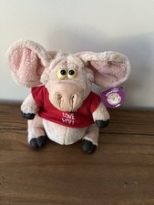 PIGGIN  CUDDLY PIG TAG "PIGGIN LOVE YOU TOP"