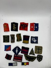 Various Military Cloth Badges