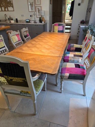 Vintage french oak - oak, extending