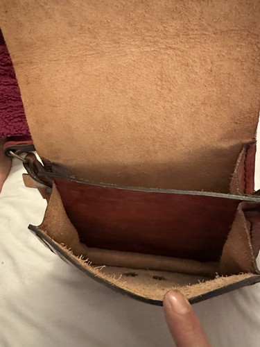 Brooks vintage leather saddle - leather,