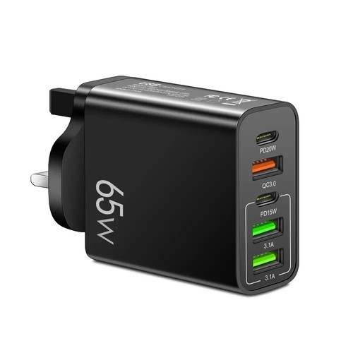 65w multi port fast - 65w, 5