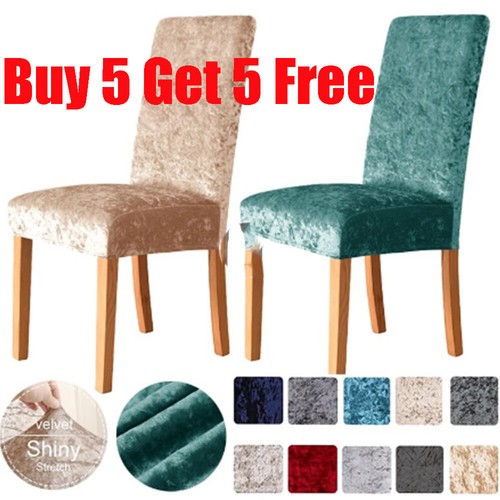 Velvet stretch dining - stretch, chair