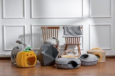 Cat bed pet house on clearance/ cat radiator bed/cat tent/weave basket/PLUSH bed