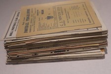 Choice - Wigan Rugby League Football Club away programmes 1954-1964 Updated (97)