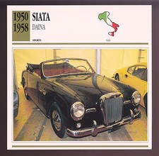 1950-1958 Siata Daina Fiat