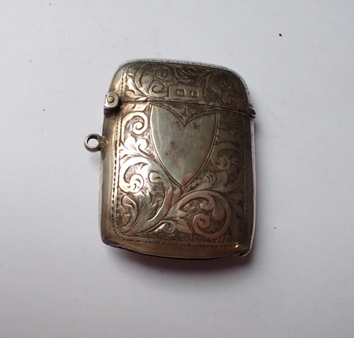 1914 silver vesta - 1914,
